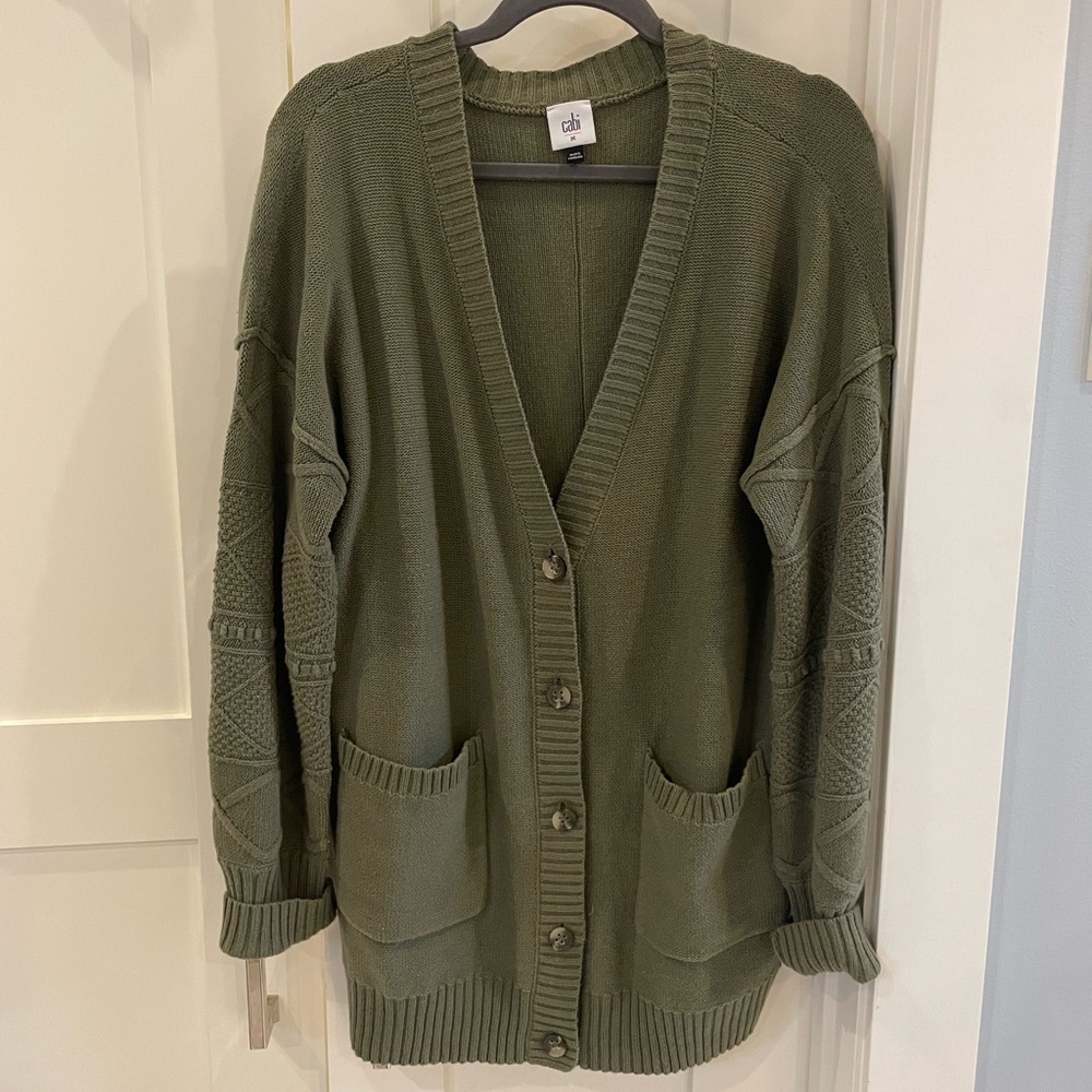 Cabi Trinity Stitch Cardigan